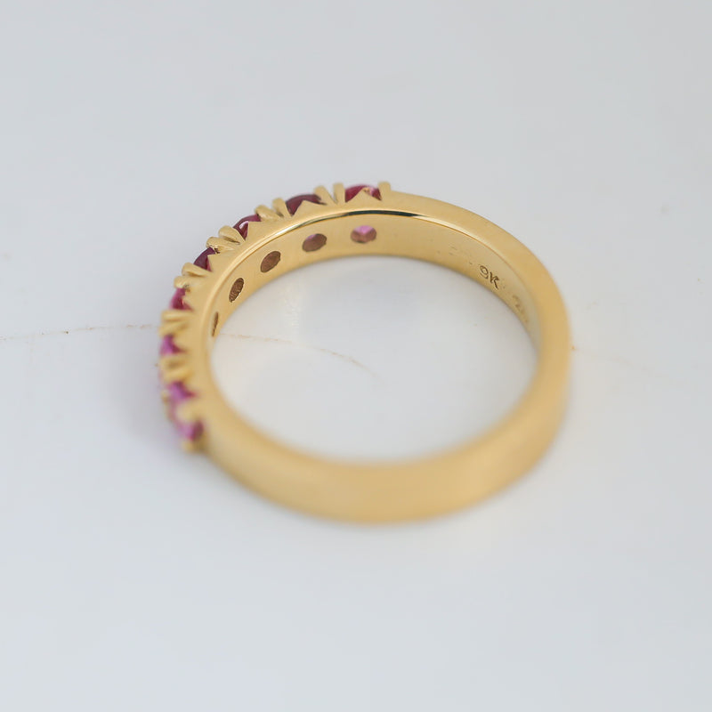 Pretty In Pink Eternity Ring