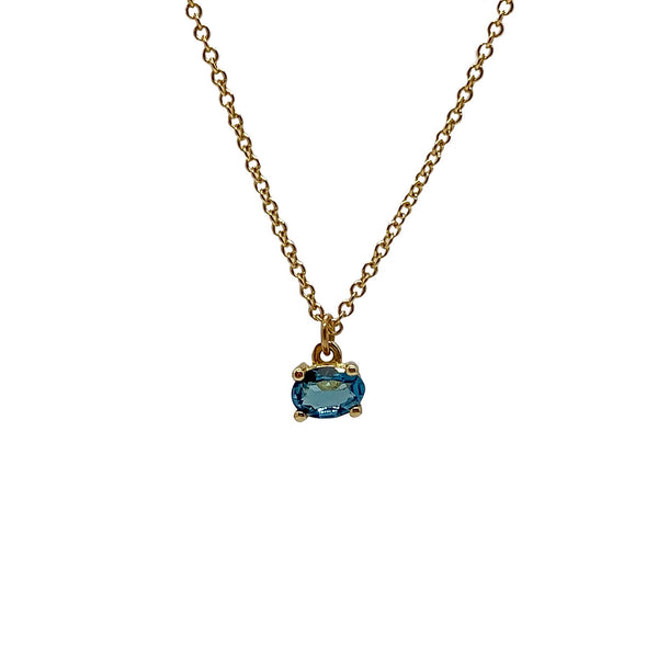 London Topaz Necklace