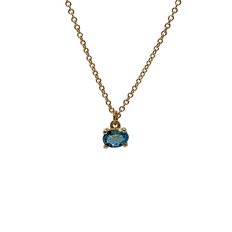 London Topaz Necklace