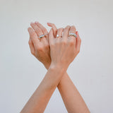 Croissant Ring (Silver)