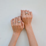 Croissant Ring (Silver)