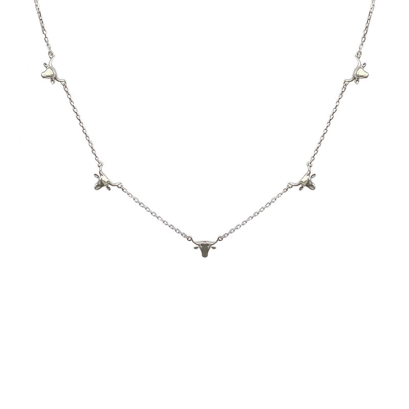 Nguni Herd Necklace (Silver)