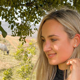 Nguni Bull Earrings (Silver)