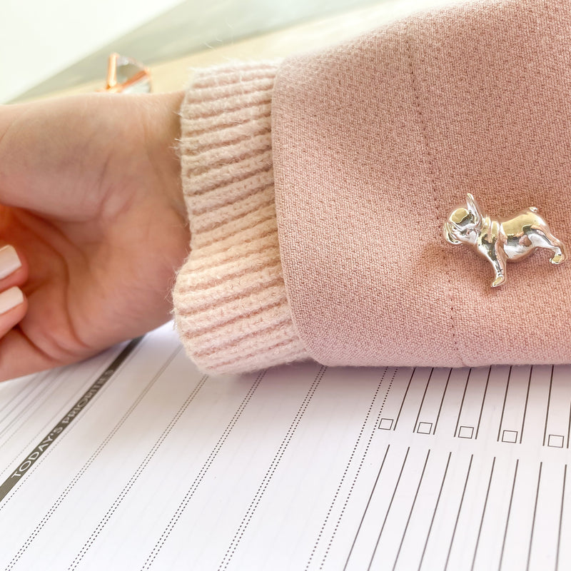 French Bulldog cufflinks/jewellery