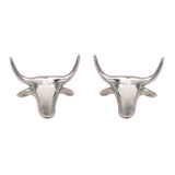 Nguni Bull Cufflinks (Silver)