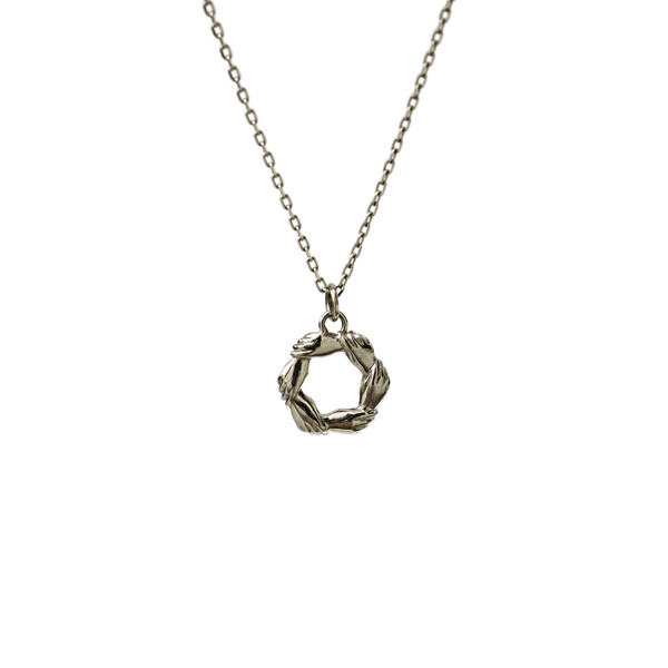 Ubuntu Circle Necklace (Silver)