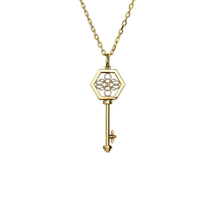 Guardian Queen Bee Key (9ct Yellow Gold)