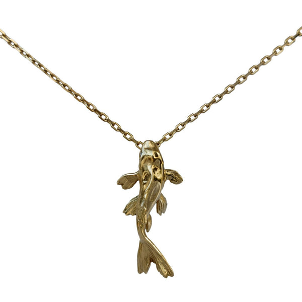 Koi Necklace (yellow gold)