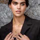 Bee Necklace Yellow Gold