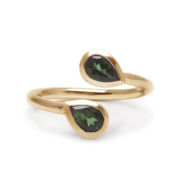 Green Bijoux Ring (Gold)