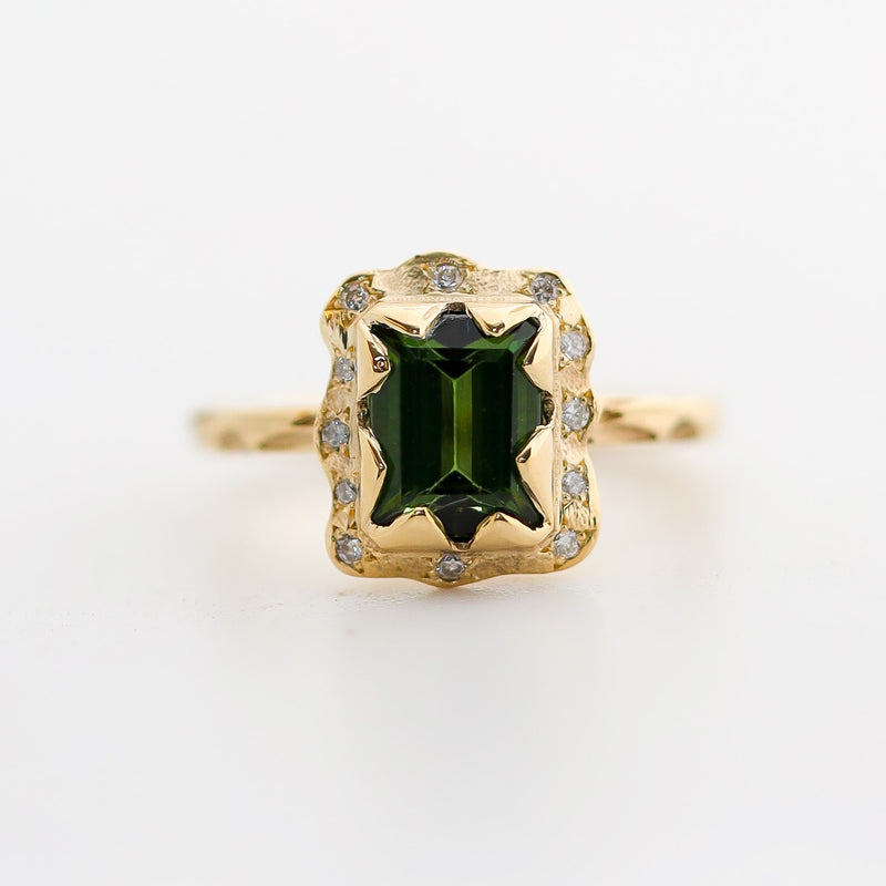 Green Constellation Ring