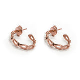 Petal Earrings Rose Gold