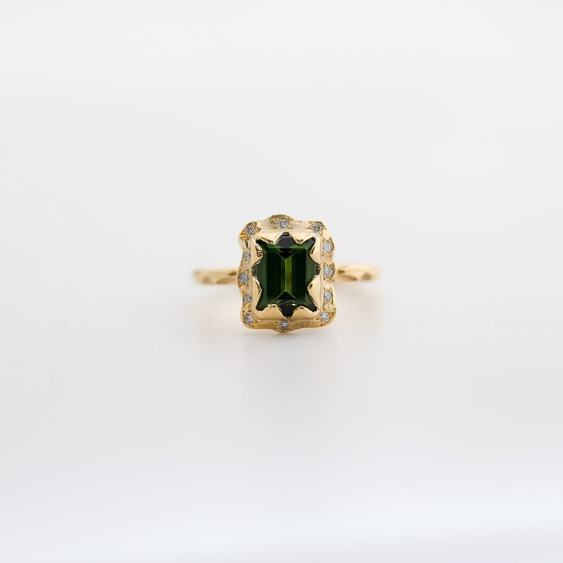 Green Constellation Ring