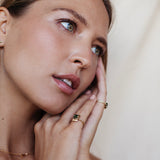 Green Tribal Ring