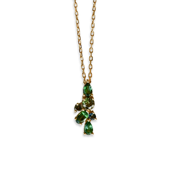 Verde Cluster Necklace