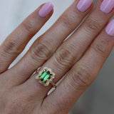 Green Constellation Ring