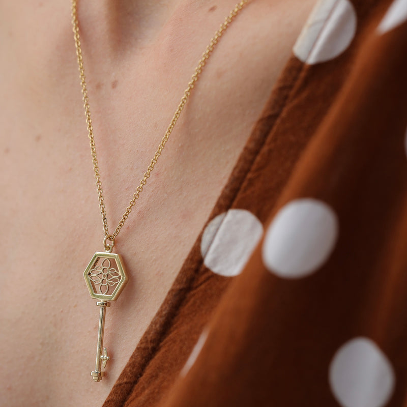 Guardian Honey Bee Key (Yellow Gold)