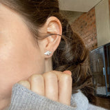 Kufara Earrings Silver