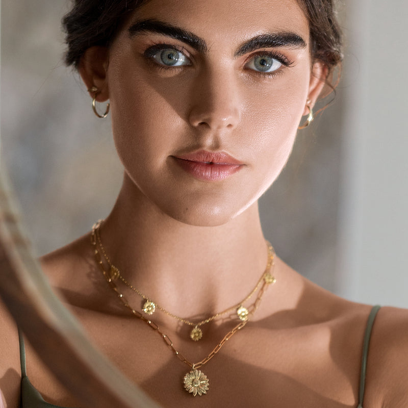 The Posy Necklace (Solid Silver)