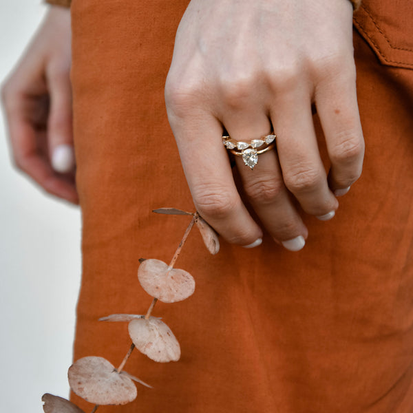 The Perfect Pear Ring