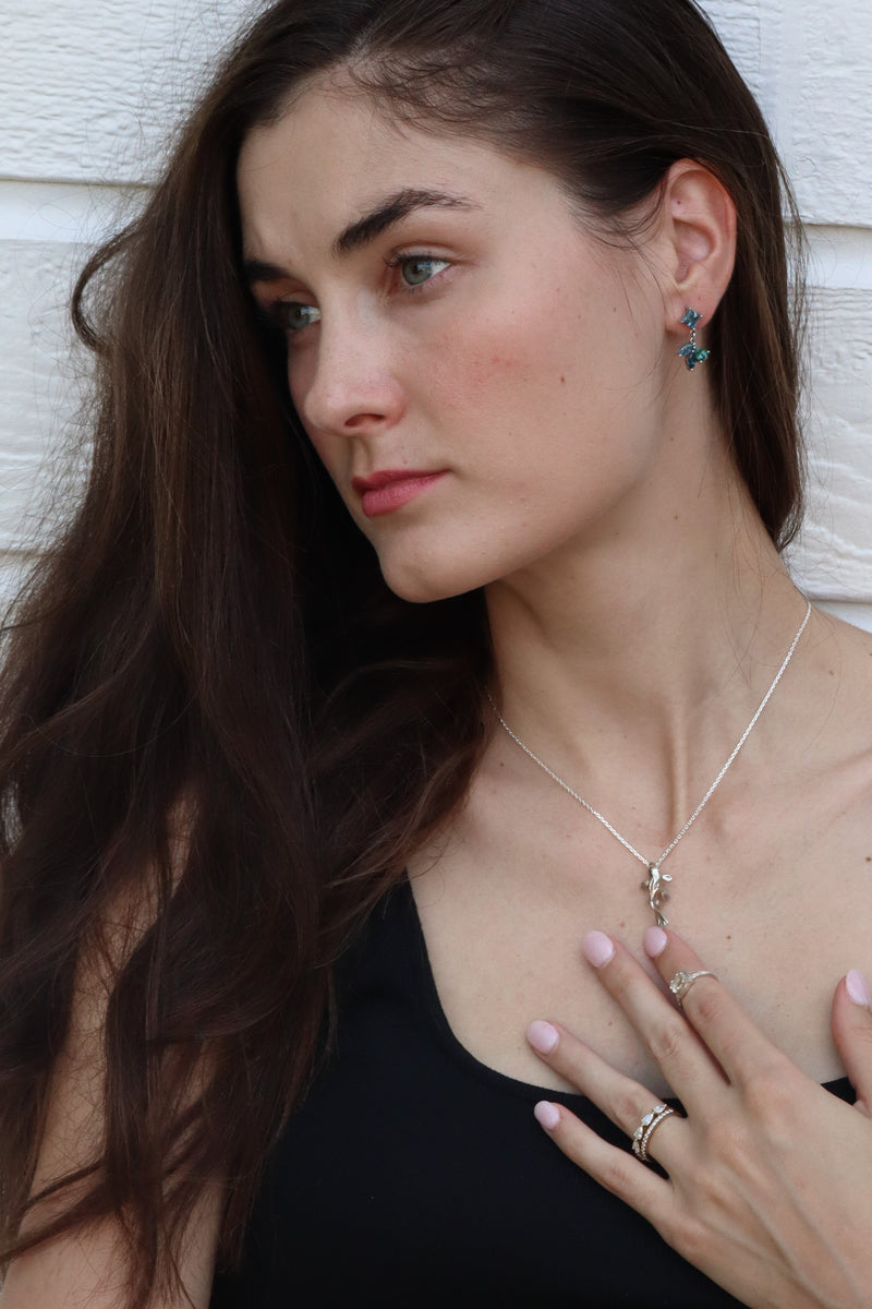 Koi Necklace (silver)